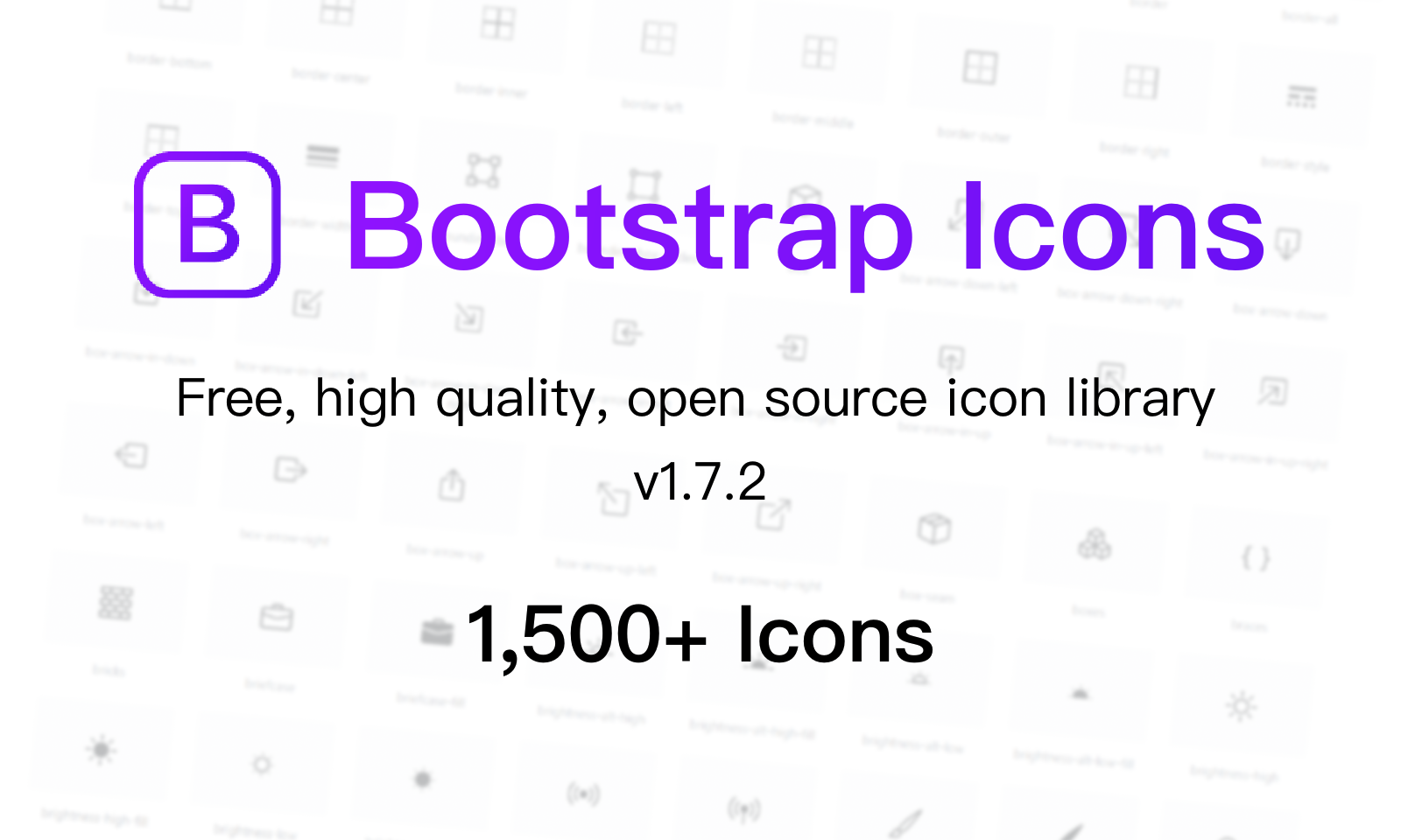 Bootstrap icon图标库-免费UI设计素材 - Pixso设计素材